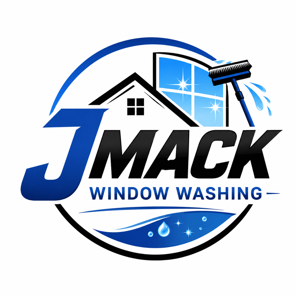 JMack Window Washing logo